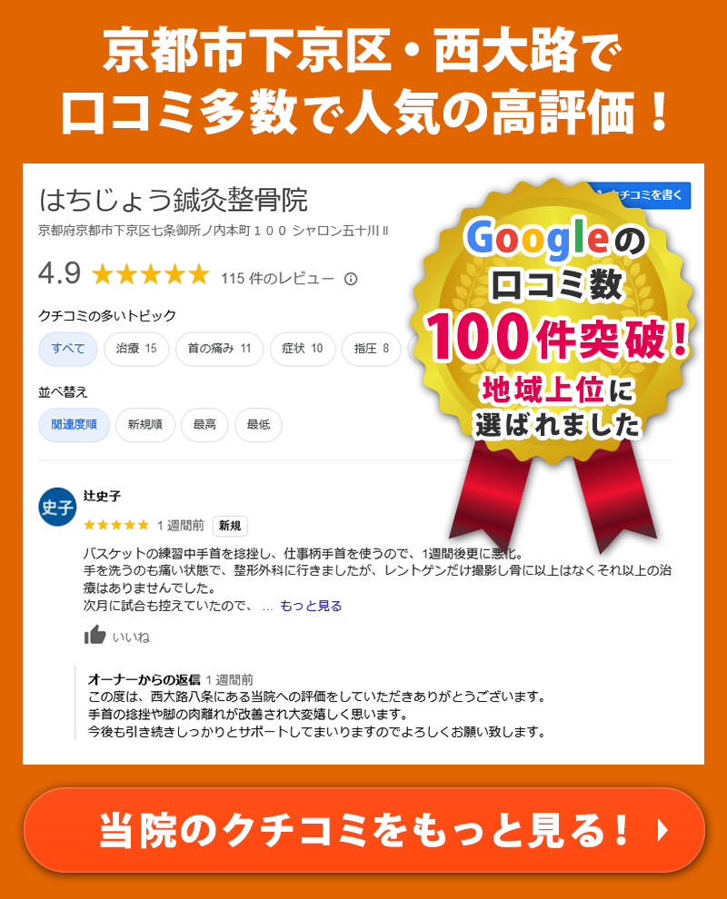 Googleの口コミ数100件突破